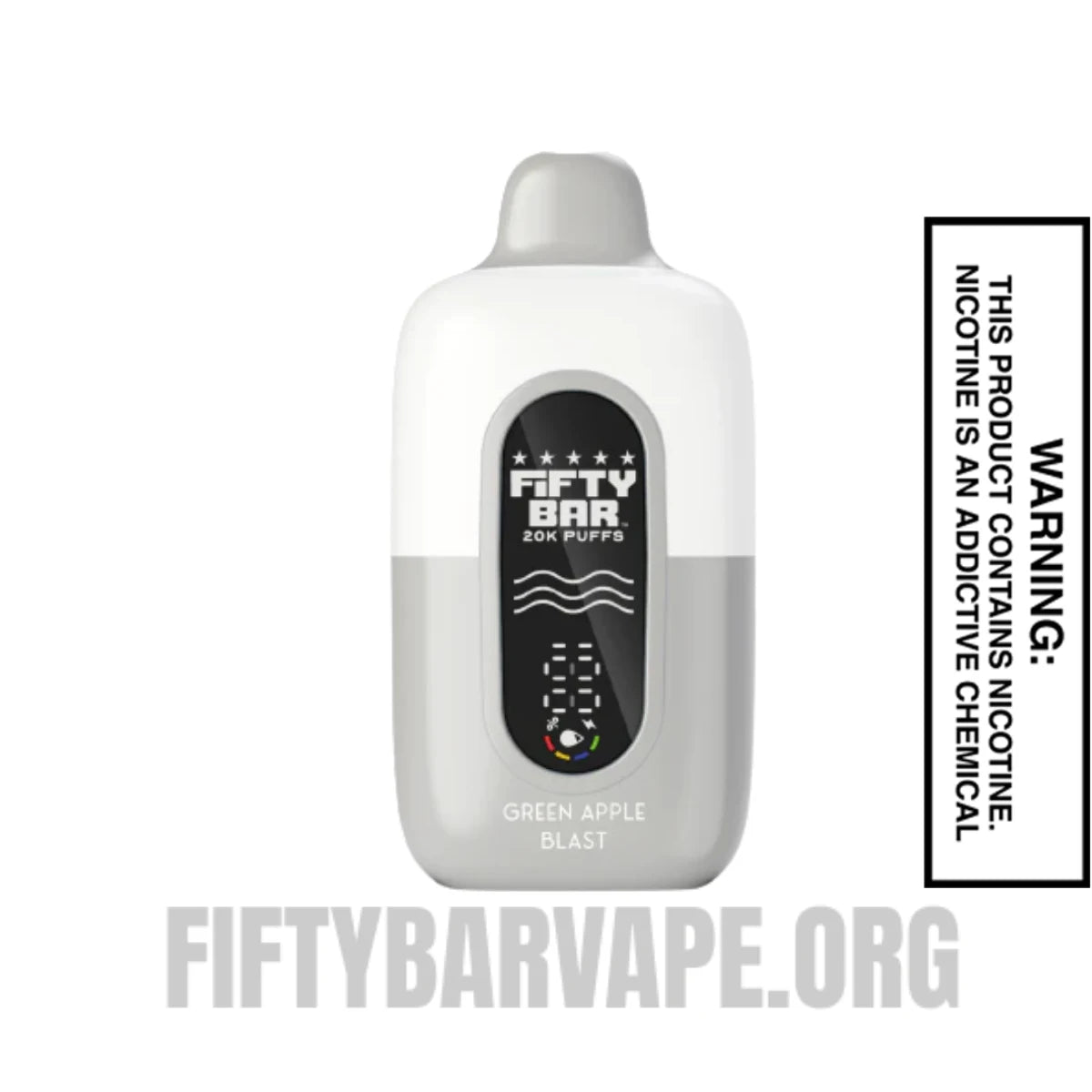 Green Apple Blast Fifty Bar 20K Disposable Vape Green Apple Blast Fifty Bar 20K Disposable Vape