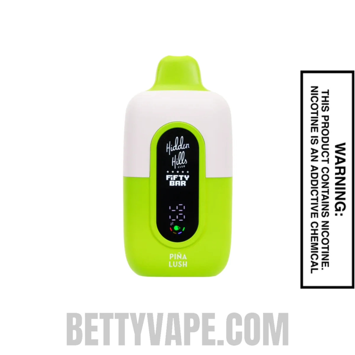 Pina Lush Hidden Hills X Fifty Bar 20K Vape Pina Lush Hidden Hills X Fifty Bar 20K Vape