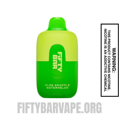 Aloe Grapple Watermelon Fifty Bar Disposable Vape