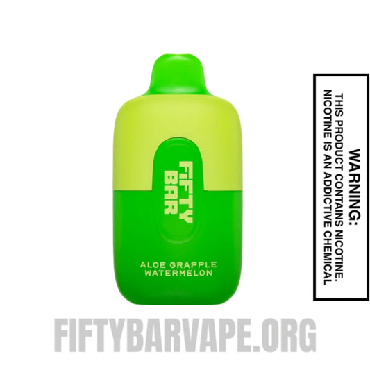Aloe Grapple Watermelon Fifty Bar Disposable Vape