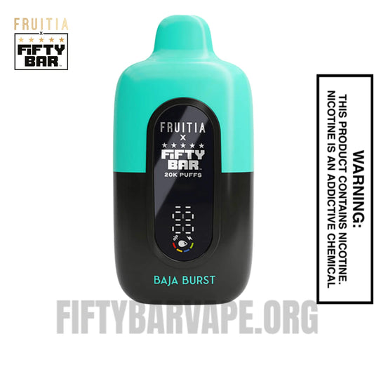 Baja Burst Fruitia X Fifty Bar 20K Vape