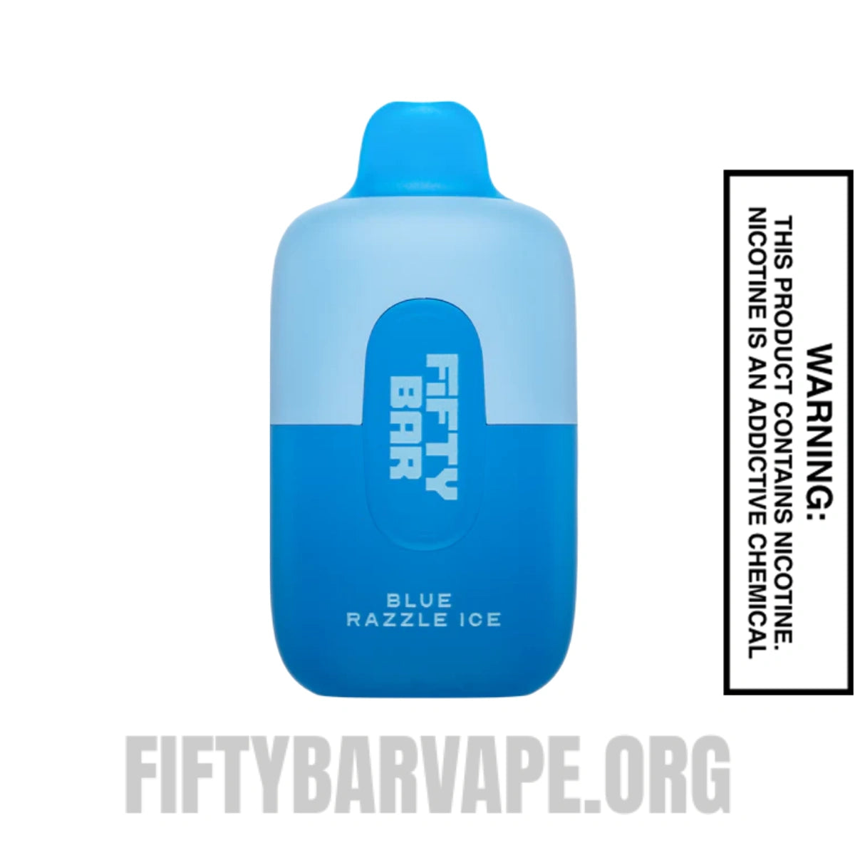 Blue Razzle Ice Fifty Bar Disposable Vape