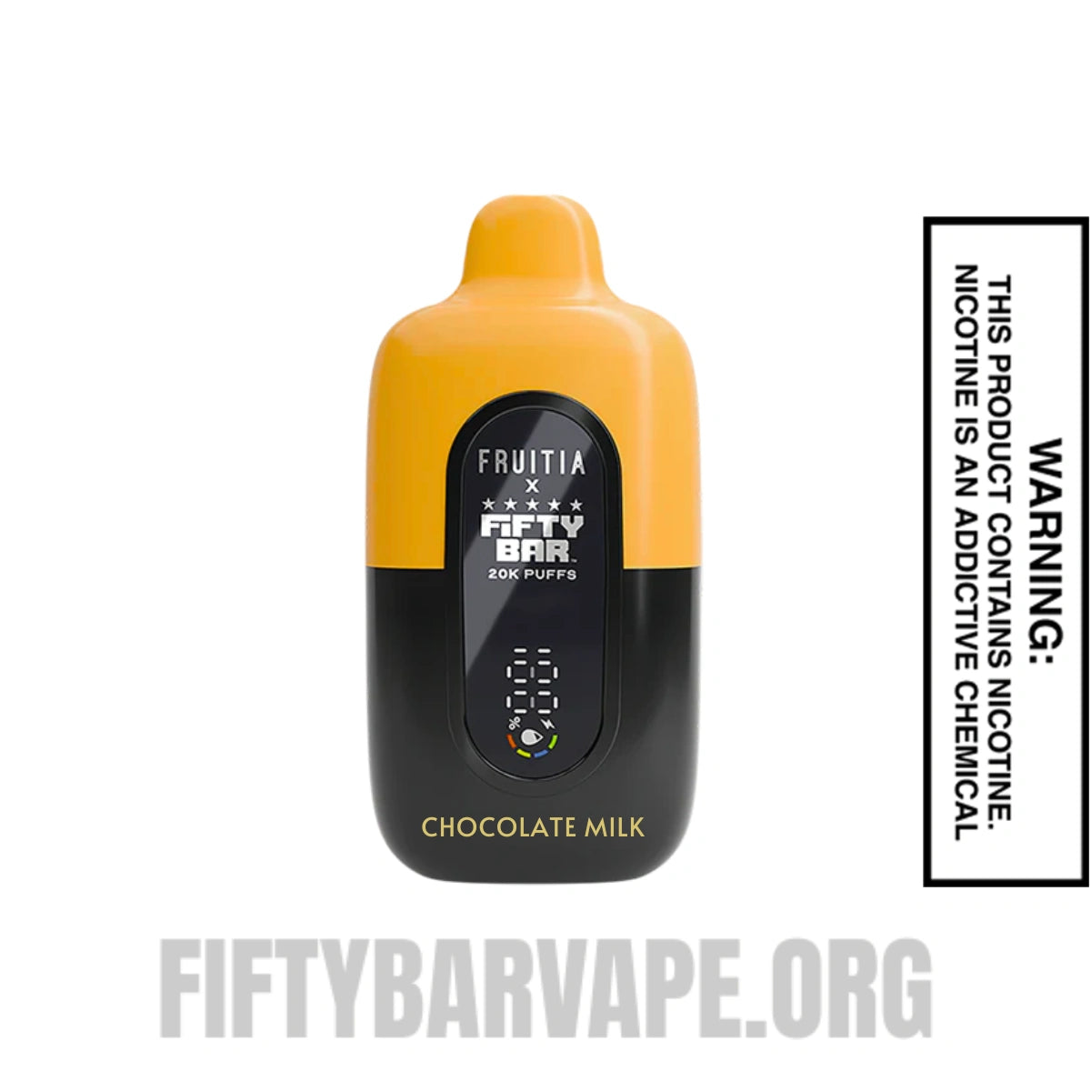 Chocolate Milk Fruitia X Fifty Bar 20K Disposable Vape