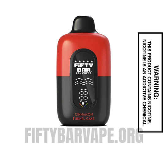 Cinnamon Funnel Cake Fifty Bar 20K Disposable Vape