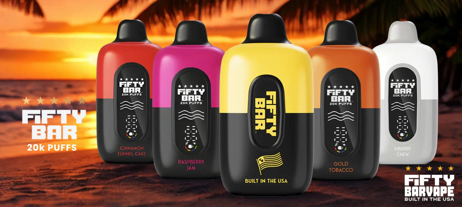Fifty Bar 20K Vapes