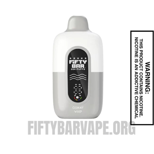 Gummy Whip Fifty Bar 20K Disposable Vape