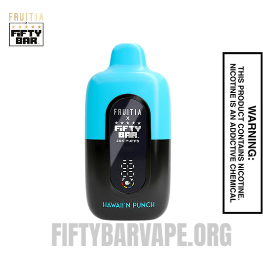 Hawaii'n Punch Fruitia X Fifty Bar 20K Vape