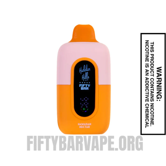 Hawaiian Nectar Hidden Hills X Fifty Bar 20K Vape