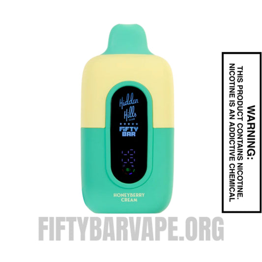 Honeyberry Cream Hidden Hills X Fifty Bar 20K Vape