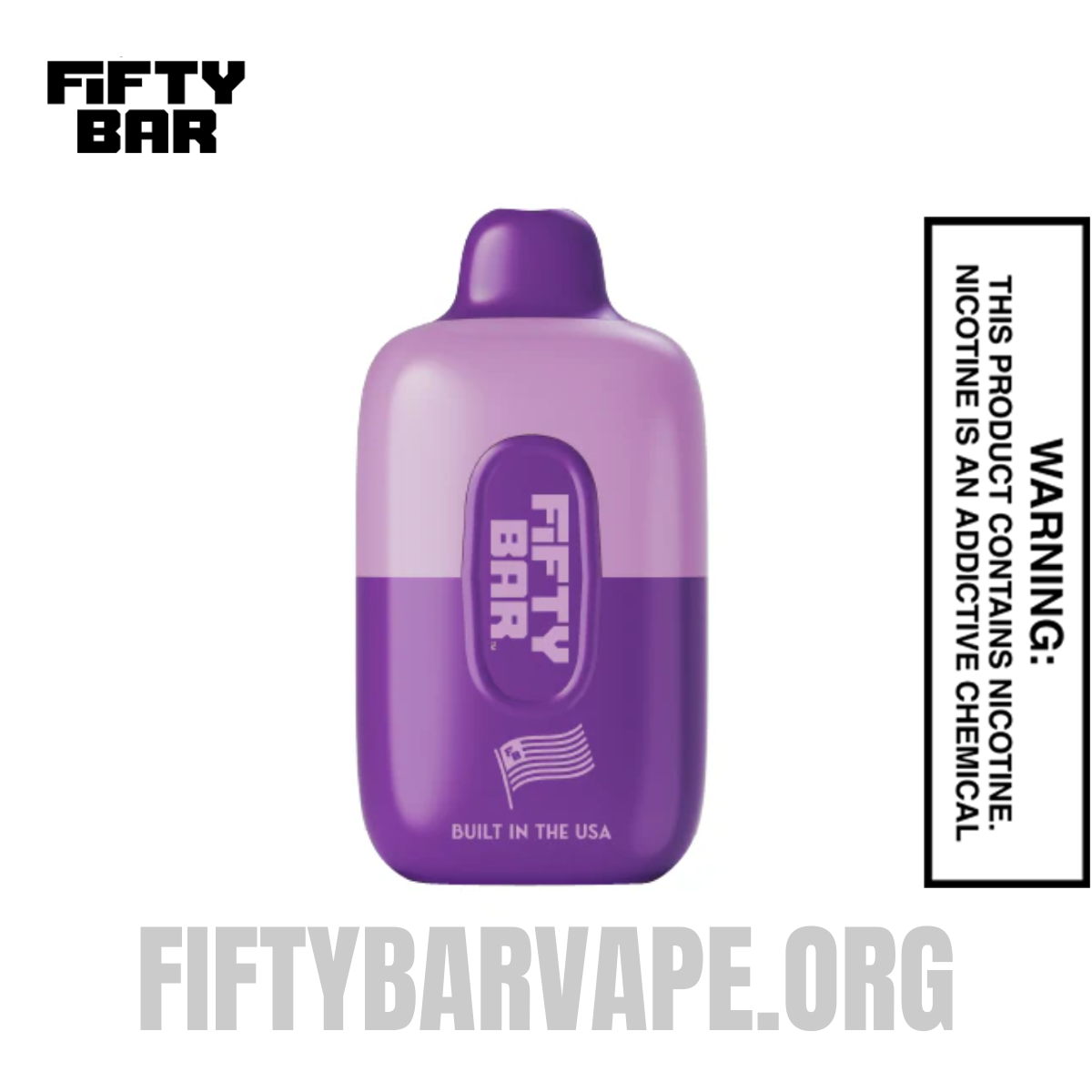 Kyoho Grape Jelly Fifty Bar 6500 Puffs Disposable Vape