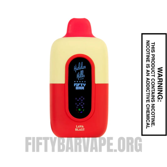 Lava Blast Hidden Hills X Fifty Bar 20K Vape