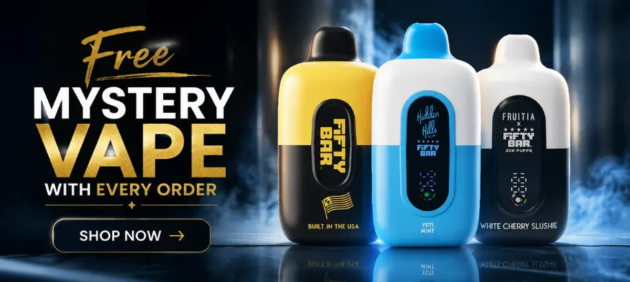 Mystery vape banner