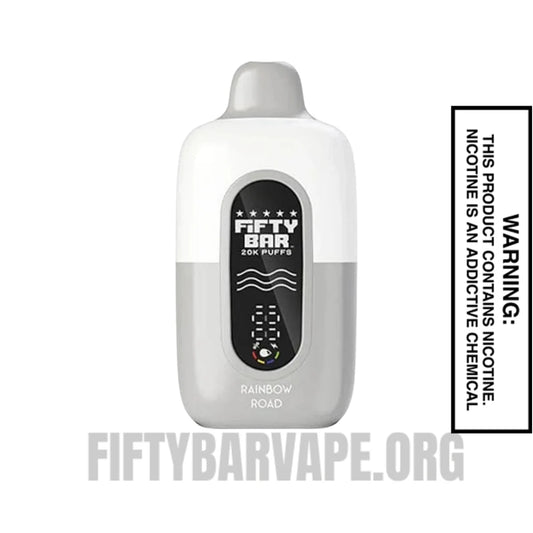 Rainbow Road Fifty Bar 20K Disposable Vape