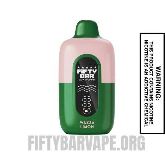 Wazza Limon Hidden Hills X Fifty Bar 20K Vape