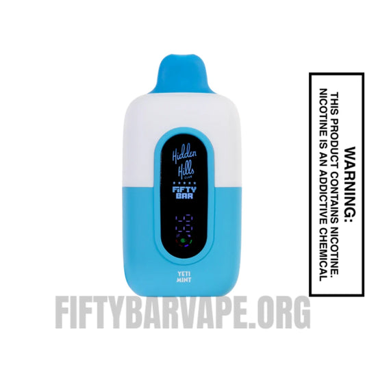 Yeti Mint Hidden Hills X Fifty Bar 20K Vape